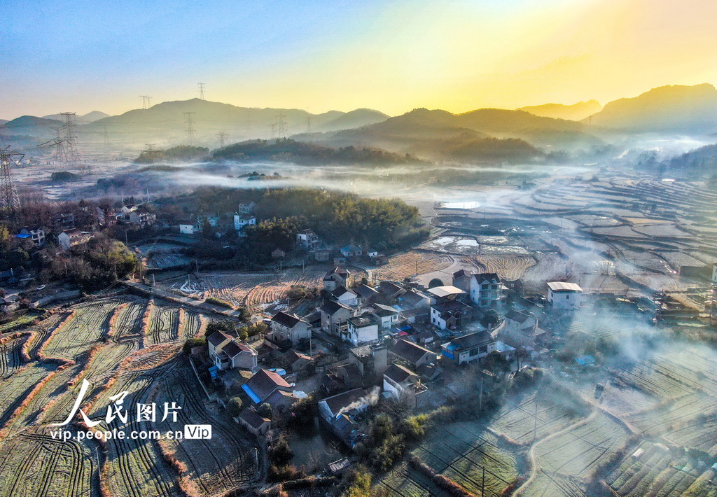安徽芜湖：和美乡村冬景如画【2】