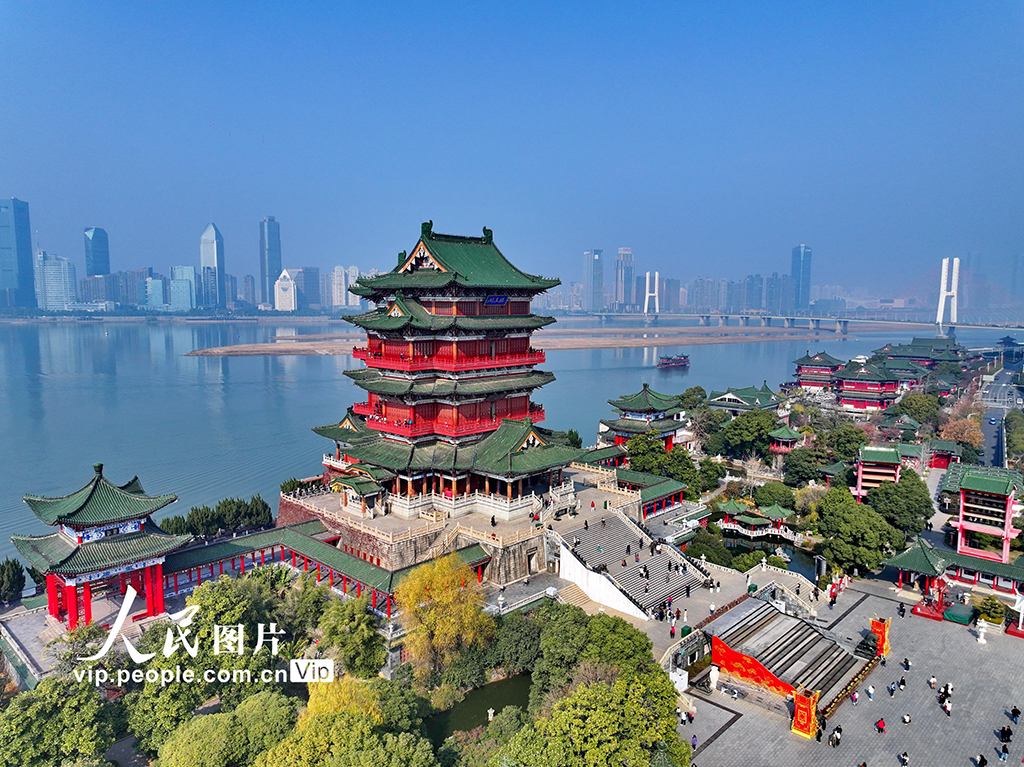 江西南昌：滕王阁景区北扩换新颜