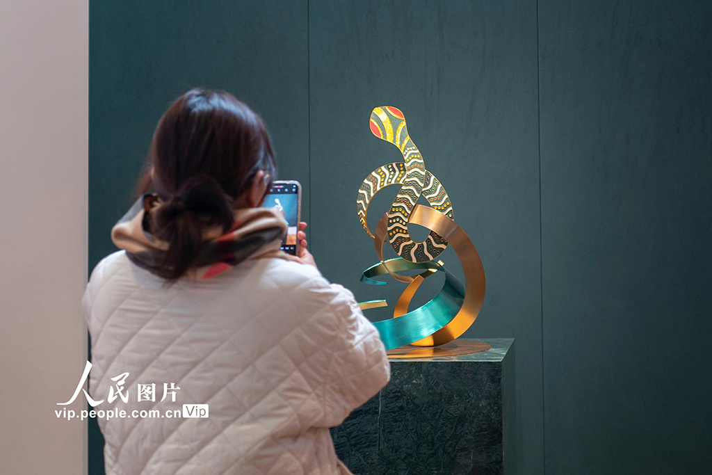上海：“灵蛇·生生不已”蛇年特展亮相张园【3】