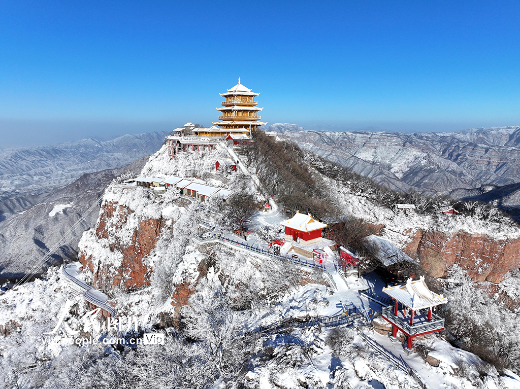 河南济源：王屋山雪景如画【6】