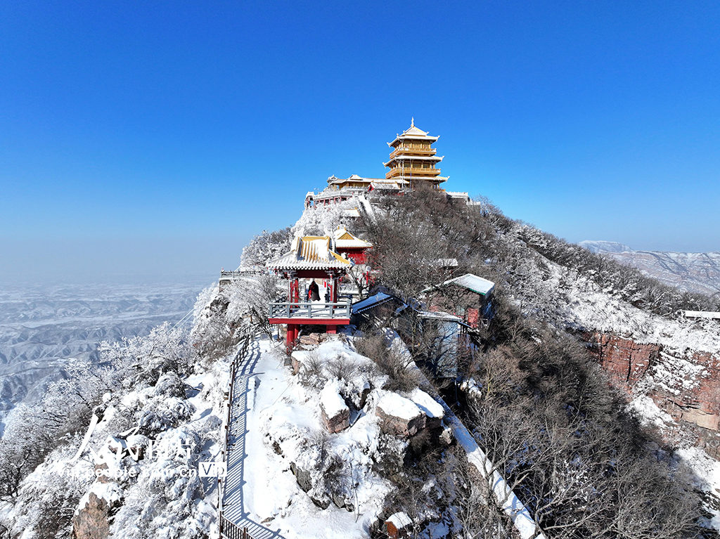 河南济源：王屋山雪景如画【2】