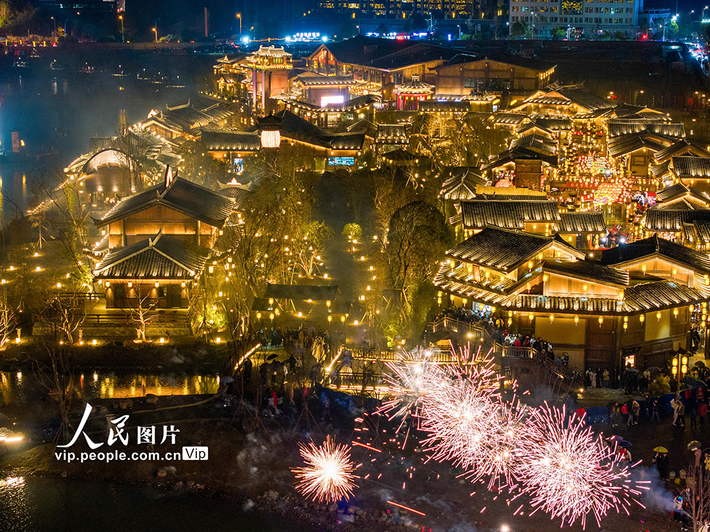 湖南衡阳：南岳里夜景醉游人【4】