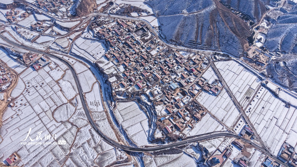 甘肃靖远：山川雪景如画【5】