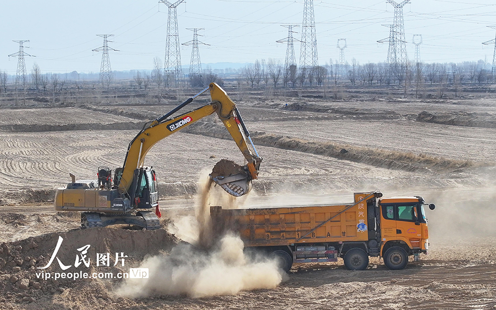 甘肃民乐：高标准农田建设正酣【3】