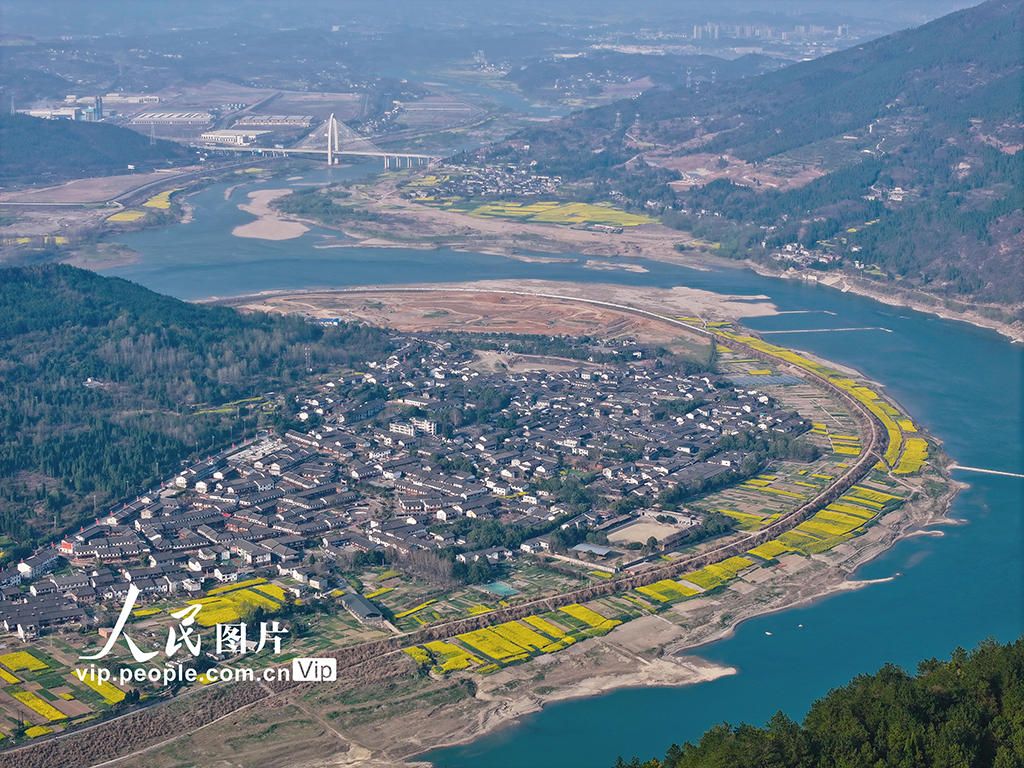 四川广元：嘉陵江春景如画【2】