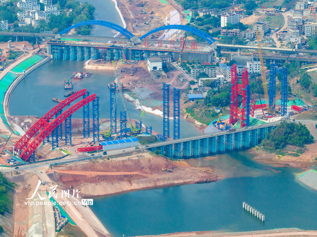 广西钦州：平陆运河建设有序推进