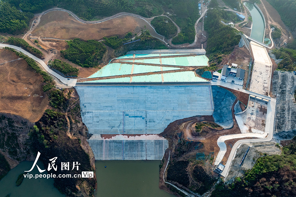 广西蒙山：古皂水库工程建成试运行