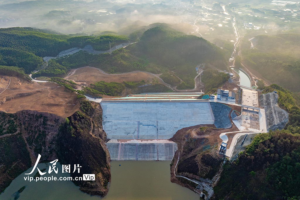 广西蒙山：古皂水库工程建成试运行【3】