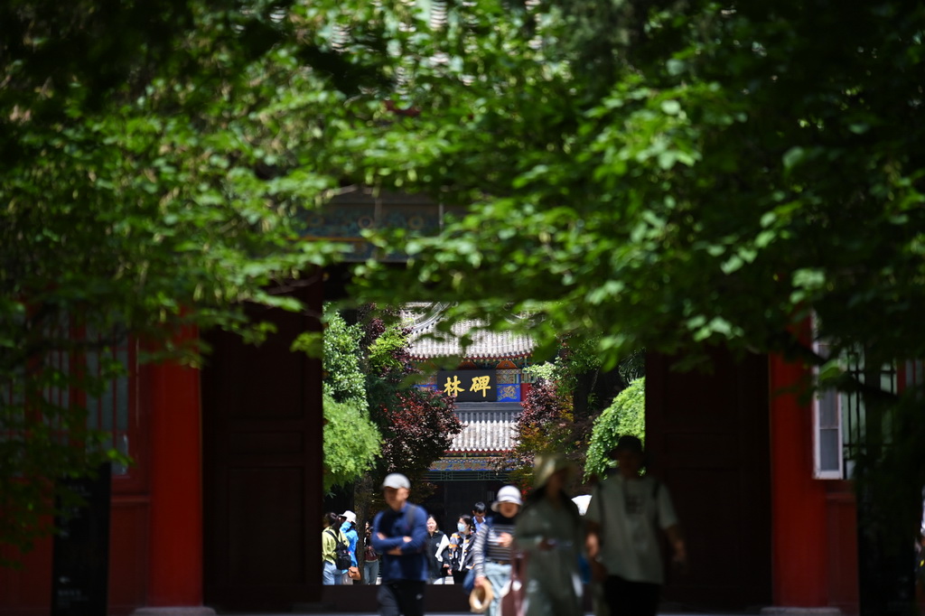 西安碑林焕新迎客