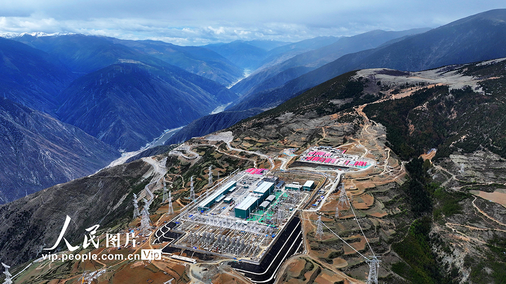 西藏芒康：卡麦换流站工程建设有序推进