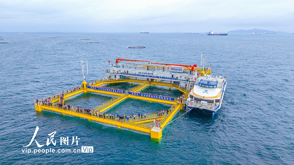 广东珠海：现代化海洋牧场“标准海”样板区投产