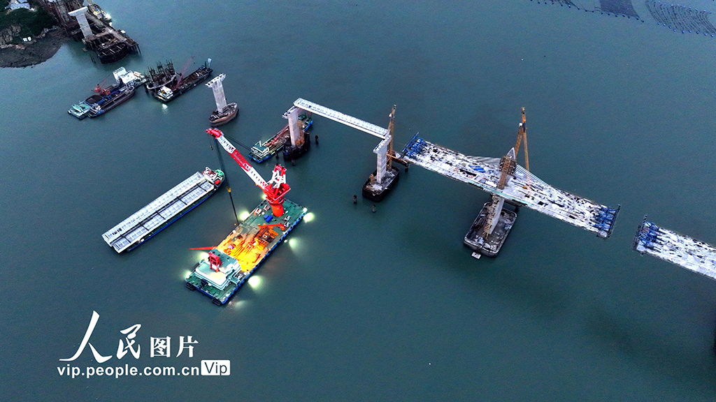 福建霞浦：东吾洋特大桥建设有序推进【3】