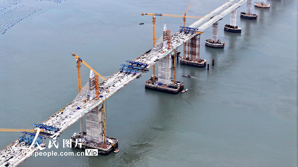 福建霞浦：东吾洋特大桥建设有序推进【7】