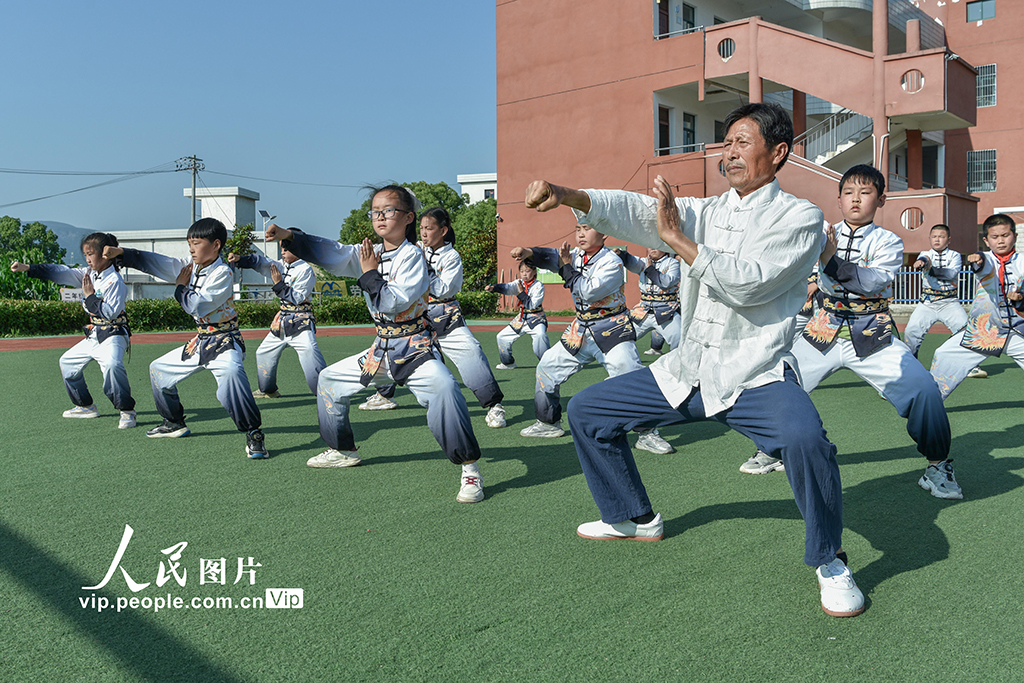 安徽铜陵：武术进校园 非遗共传承【6】