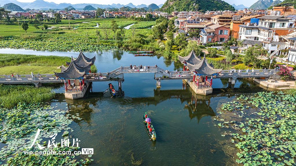 云南丘北：普者黑国家湿地公园风景秀美【4】