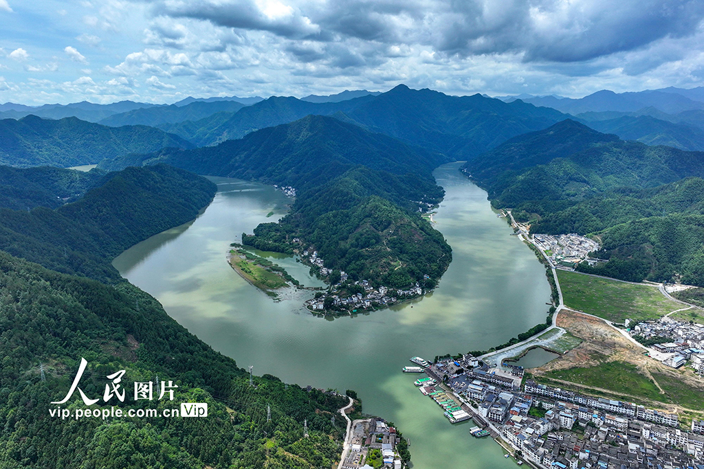 安徽歙县：夏日新安江景美如画【4】