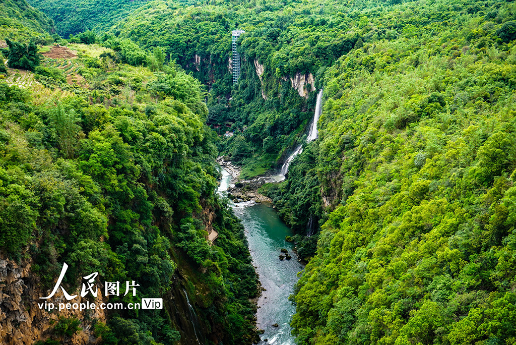 贵州兴义：马岭河峡谷瀑布群进入最佳观瀑季【2】