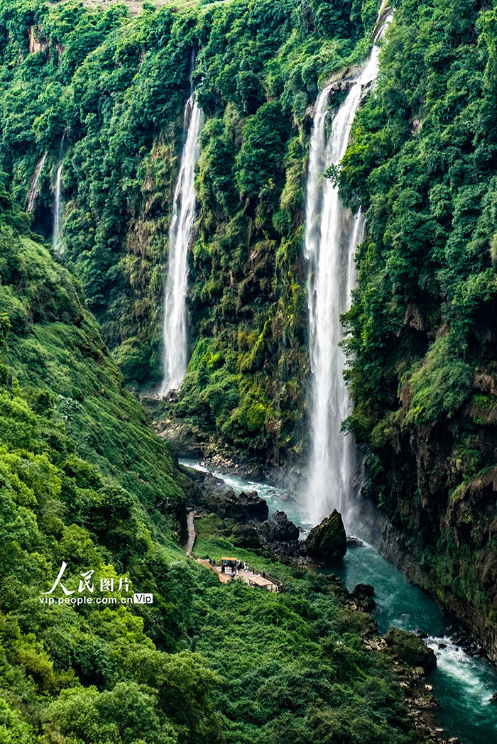 贵州兴义：马岭河峡谷瀑布群进入最佳观瀑季【5】