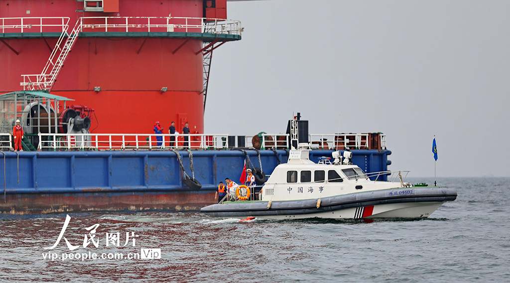 2025年河北海域“碧海亮剑”海上溢油和搜救应急综合演习在秦皇岛举办【4】