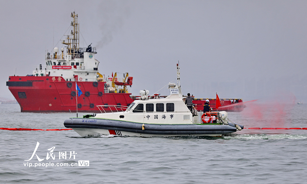 2025年河北海域“碧海亮剑”海上溢油和搜救应急综合演习在秦皇岛举办【6】