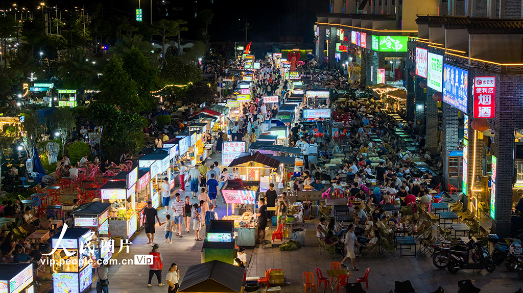 广西梧州：夏日夜市人气旺【4】