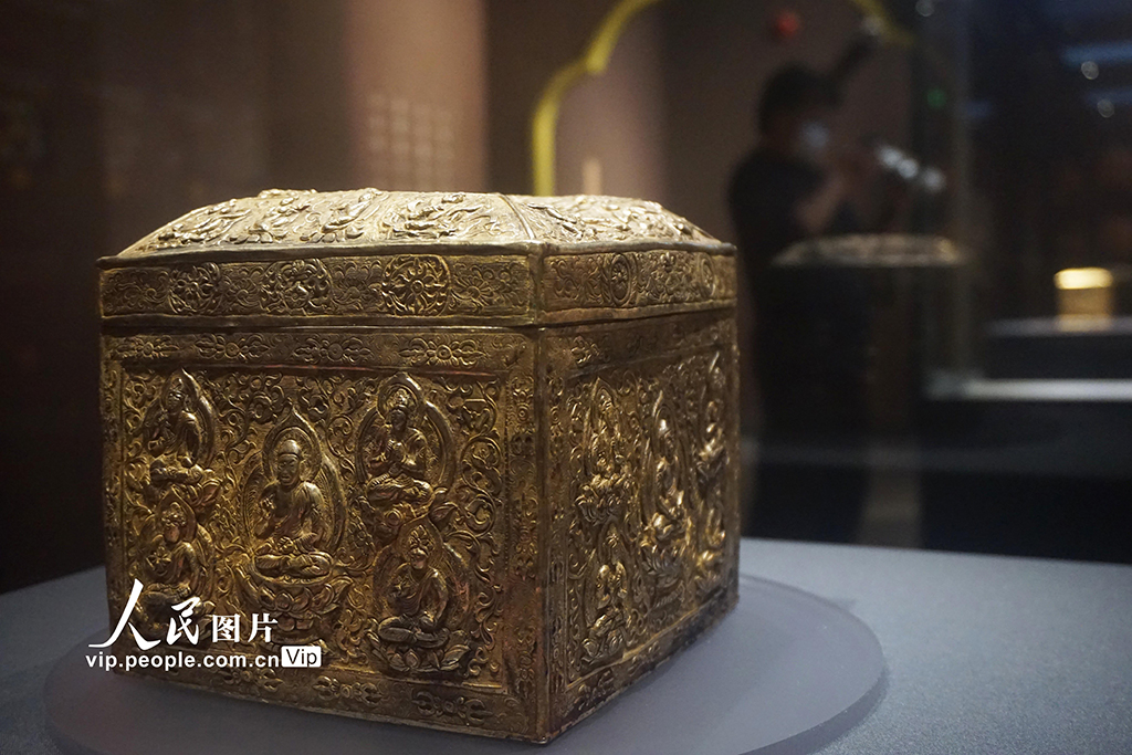 浙江杭州：“大唐盛世 法门珍宝——唐代文物精品特展”举行【5】