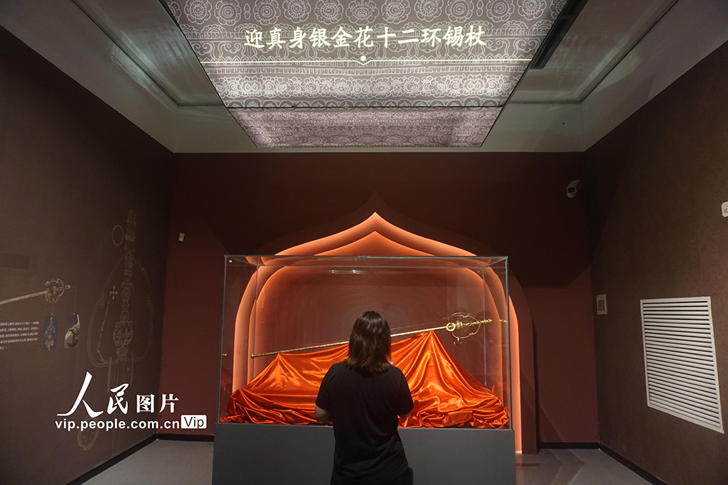 浙江杭州：“大唐盛世 法门珍宝——唐代文物精品特展”举行【6】