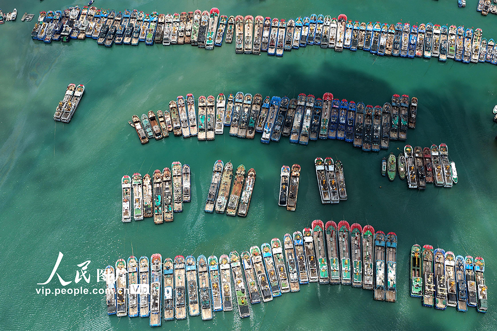 福建福州：渔船回港躲避台风【4】