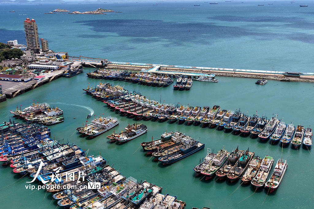 福建福州：渔船回港躲避台风【6】