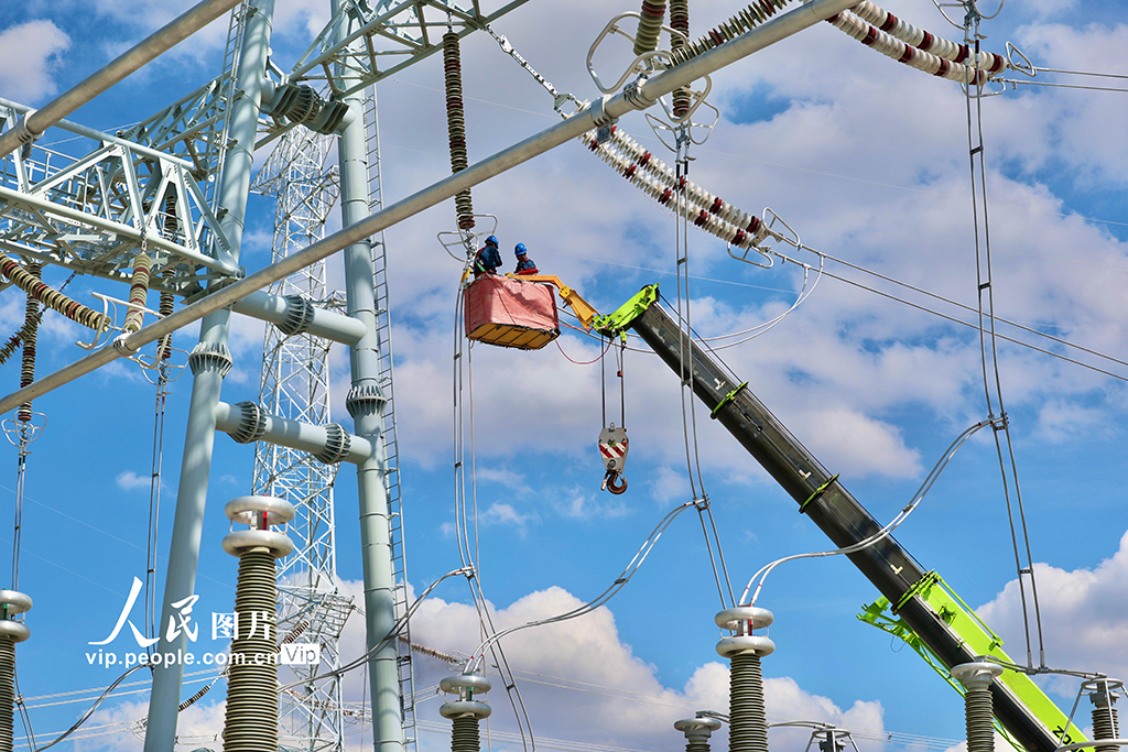 甘肃兰州：750千伏秦川变电站新能源间隔扩建验收【3】