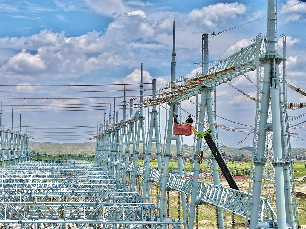 甘肃兰州：750千伏秦川变电站新能源间隔扩建验收【4】