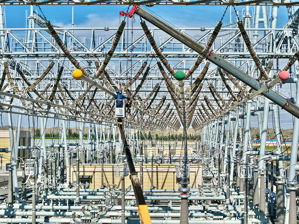 甘肃兰州：750千伏秦川变电站新能源间隔扩建验收【5】