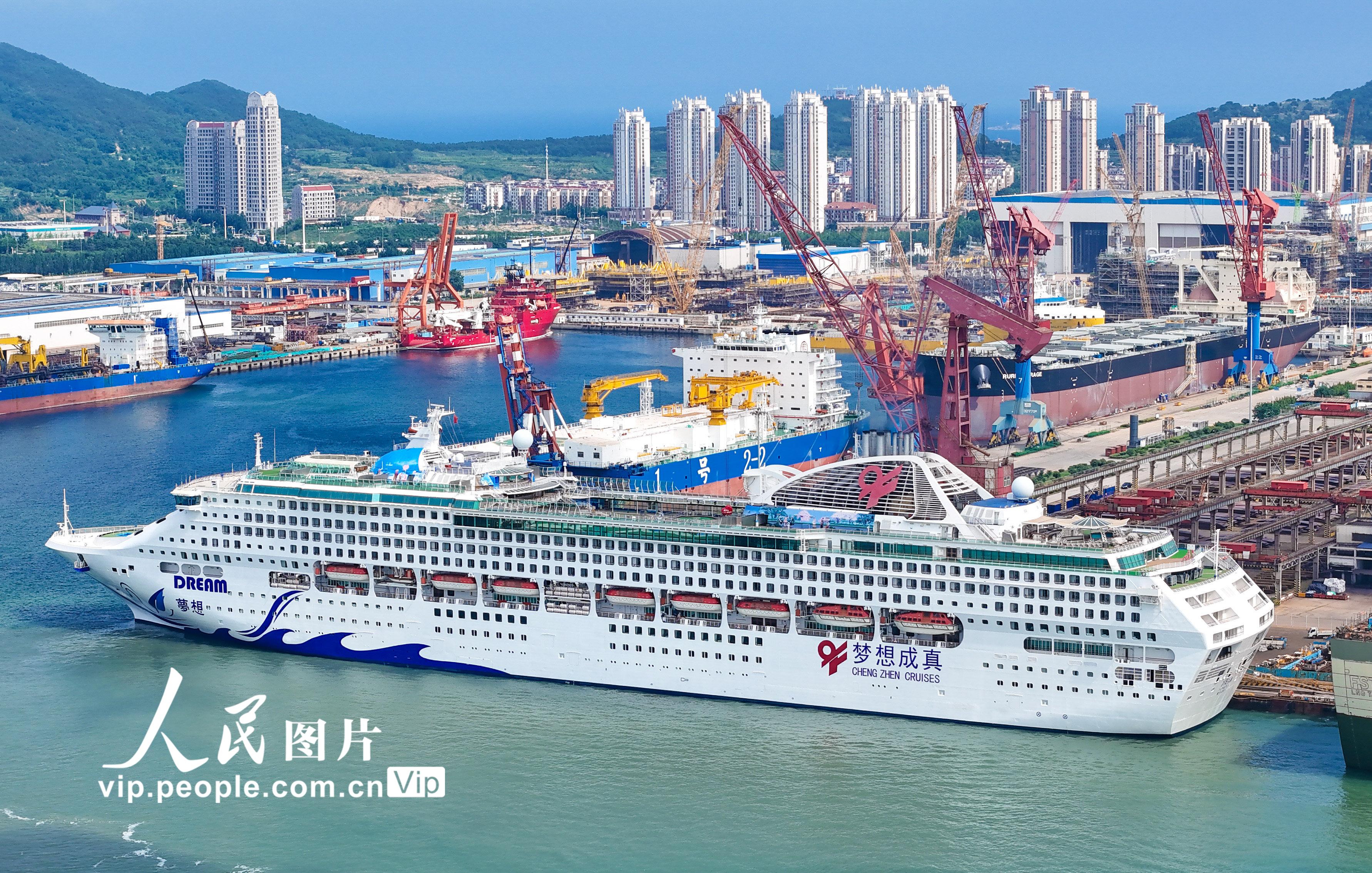 山东首次完成豪华邮轮进坞常规修理任务【3】