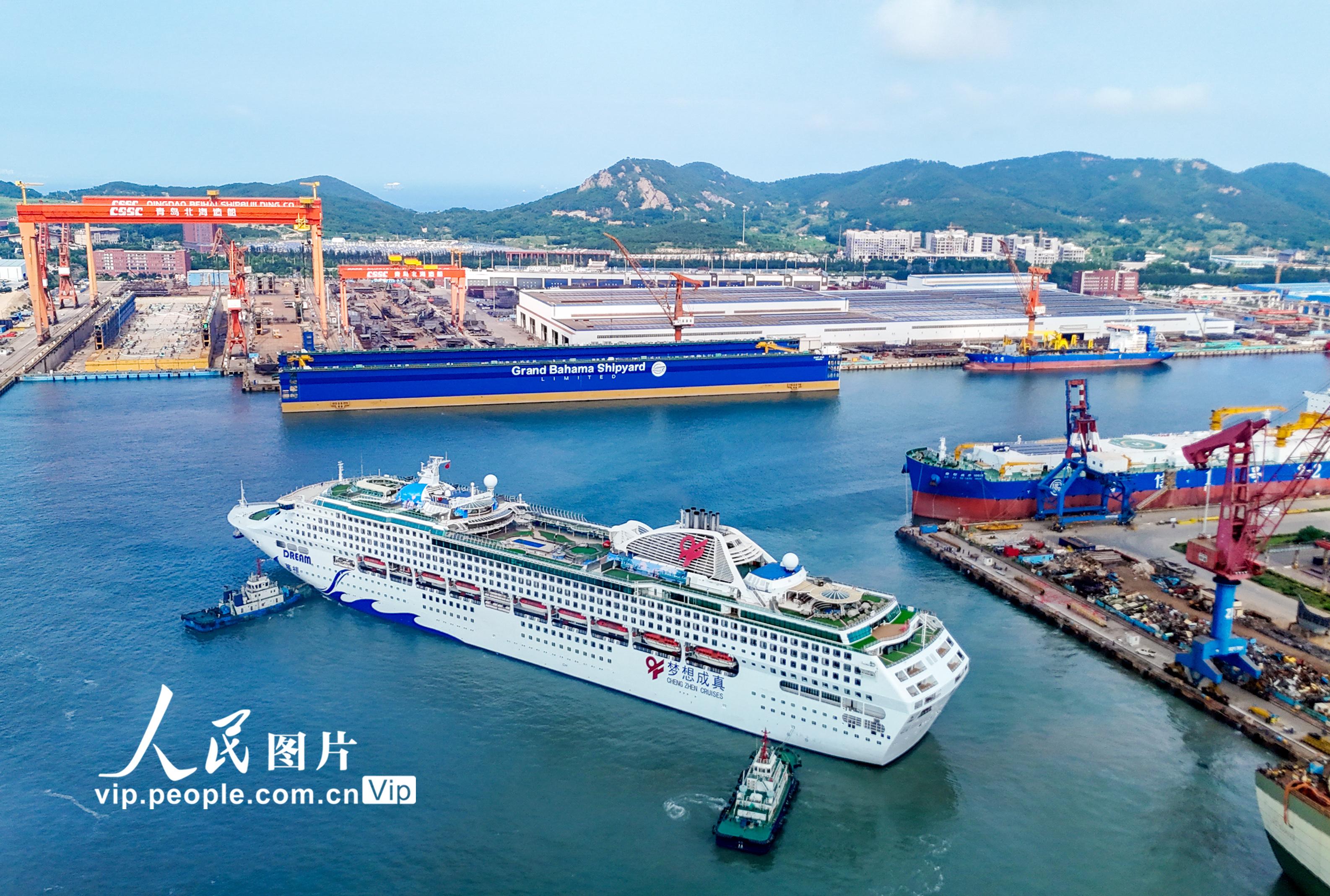 山东首次完成豪华邮轮进坞常规修理任务【5】