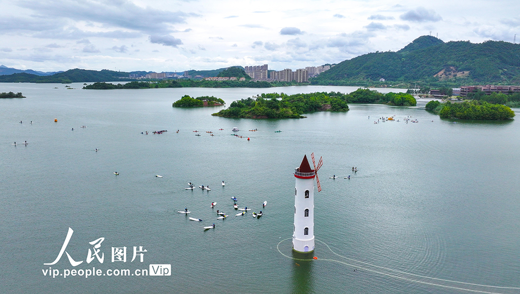 浙江淳安：夏日玩转水上娱乐项目【5】