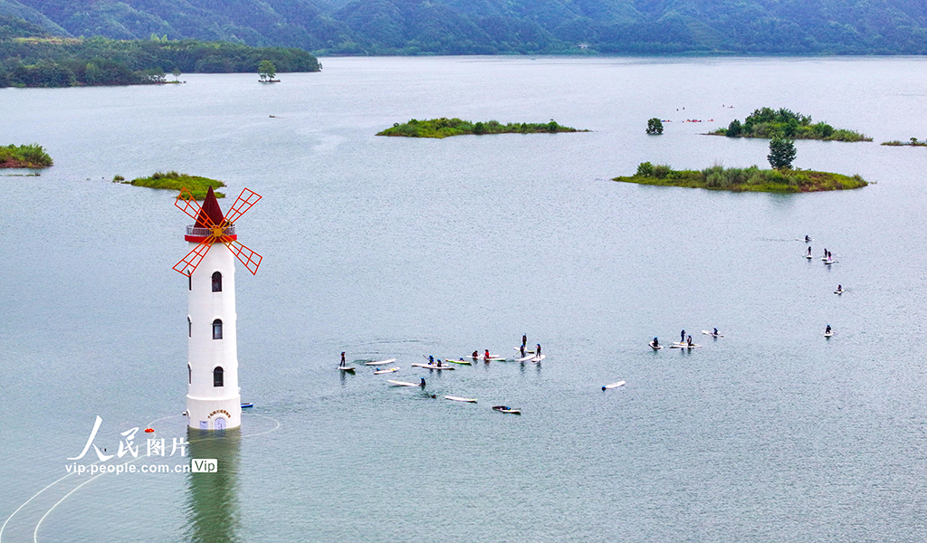浙江淳安：夏日玩转水上娱乐项目【6】