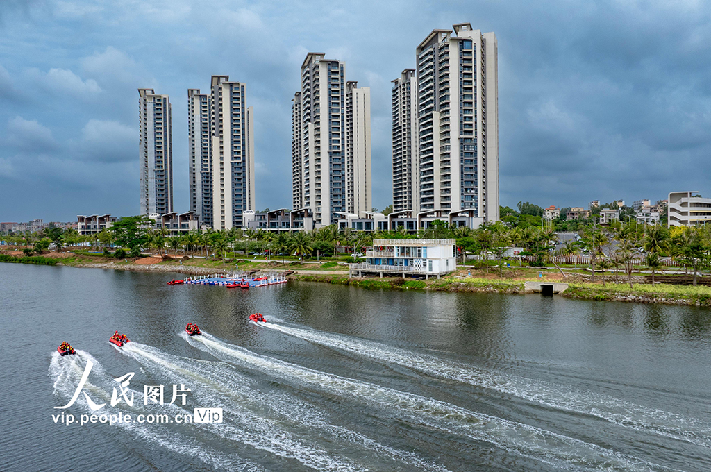 广东茂名：水上救援演练 防汛应急保安全【4】