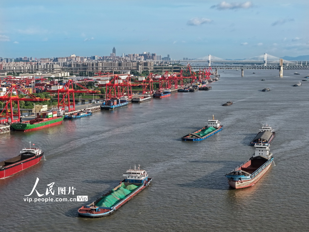 安徽芜湖：智慧港口生产忙【3】