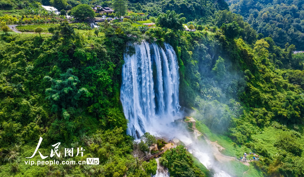 广西靖西：三叠岭瀑布壮美如画【3】
