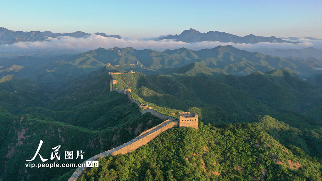 河北滦平：雨后金山岭长城美如画卷【2】