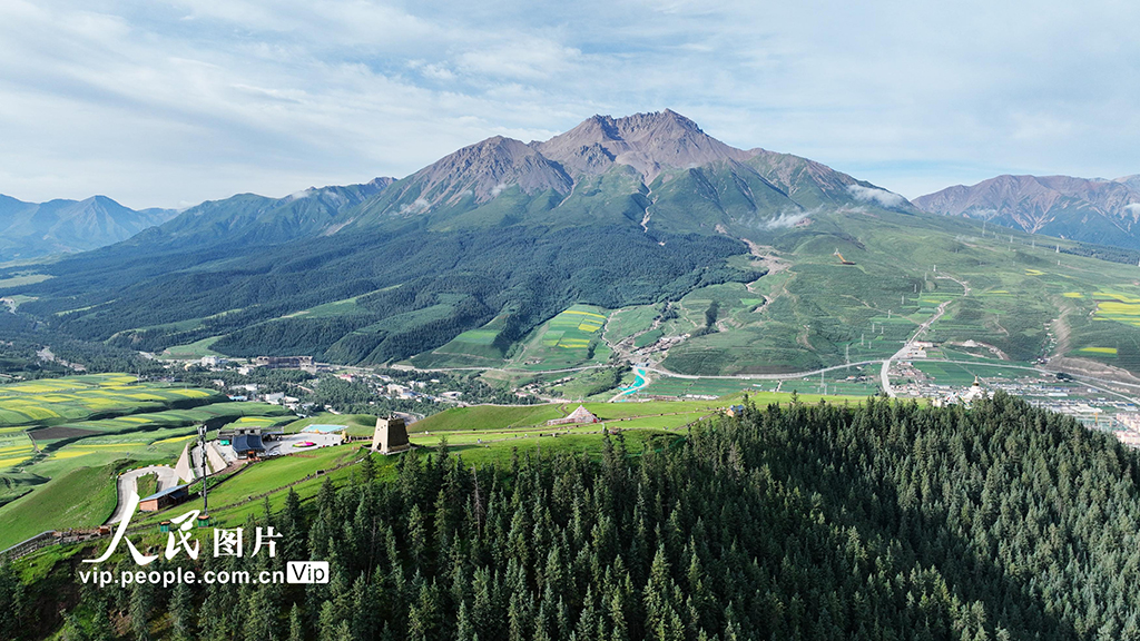 青海祁连：卓尔山风景壮美【6】