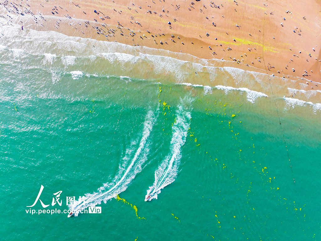 山东青岛：海水浴场乐享夏日清凉【3】