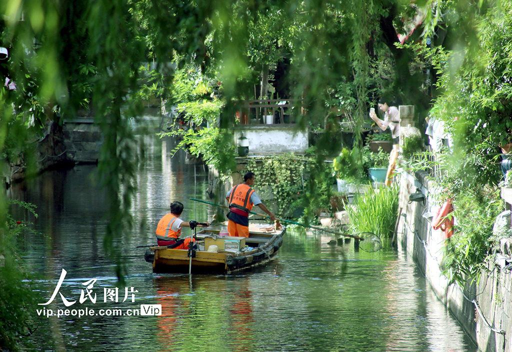 江苏苏州：河道清洁【2】