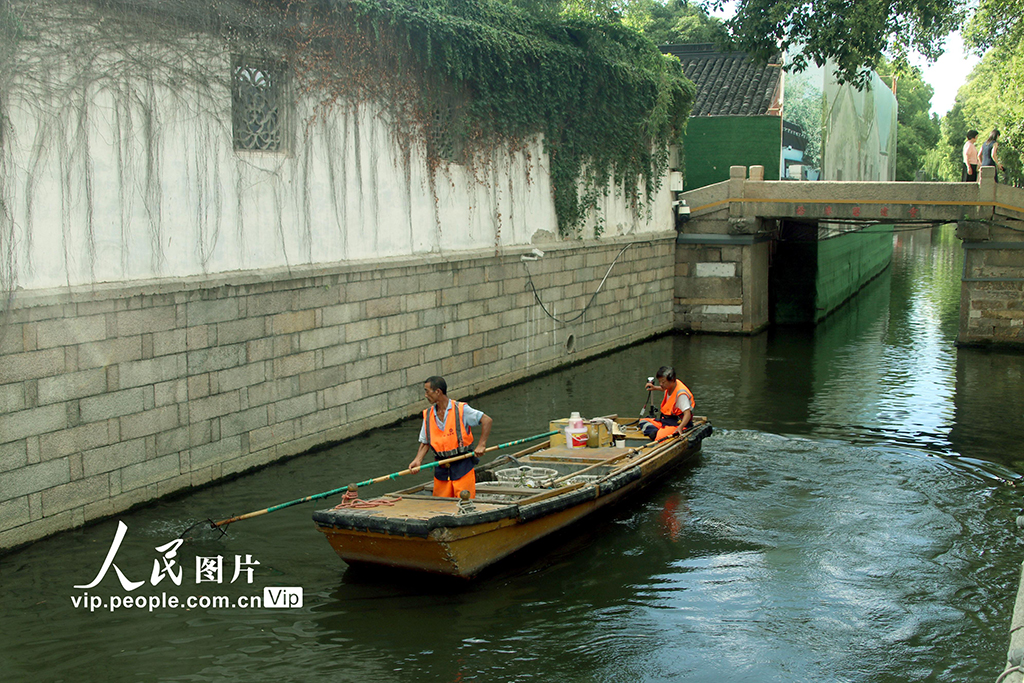 江苏苏州：河道清洁【4】
