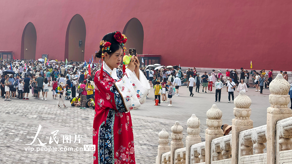 北京故宫博物院迎来暑期客流高峰【4】