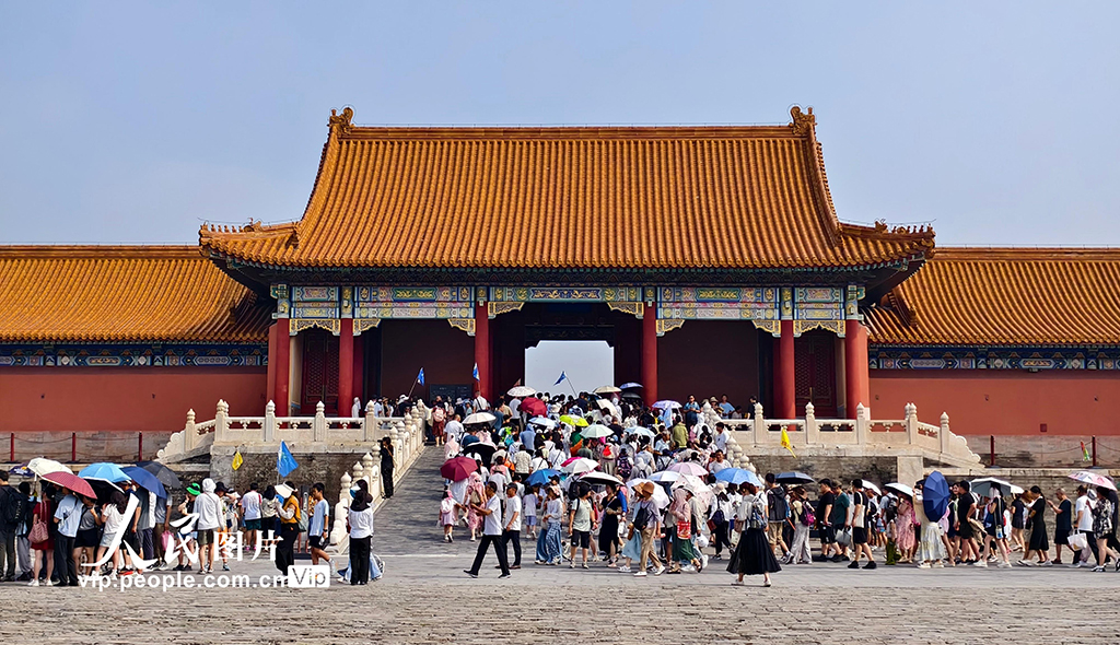北京故宫博物院迎来暑期客流高峰【3】