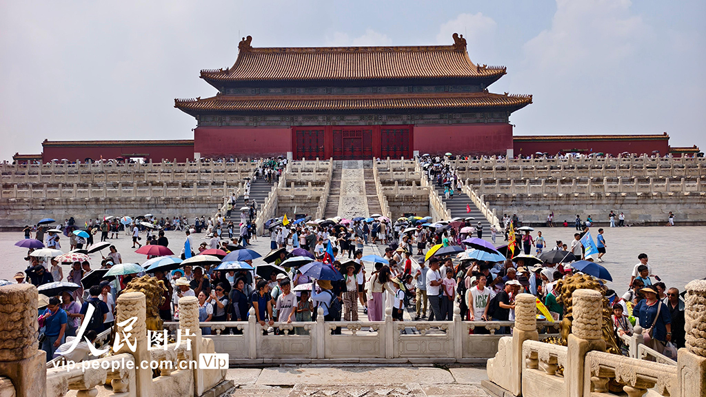 北京故宫博物院迎来暑期客流高峰【6】