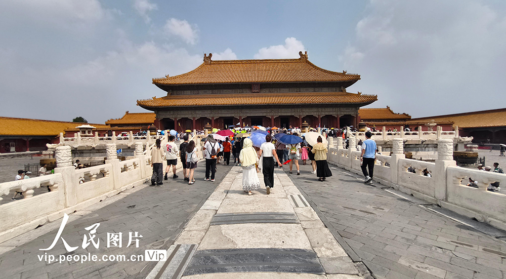 北京故宫博物院迎来暑期客流高峰【7】