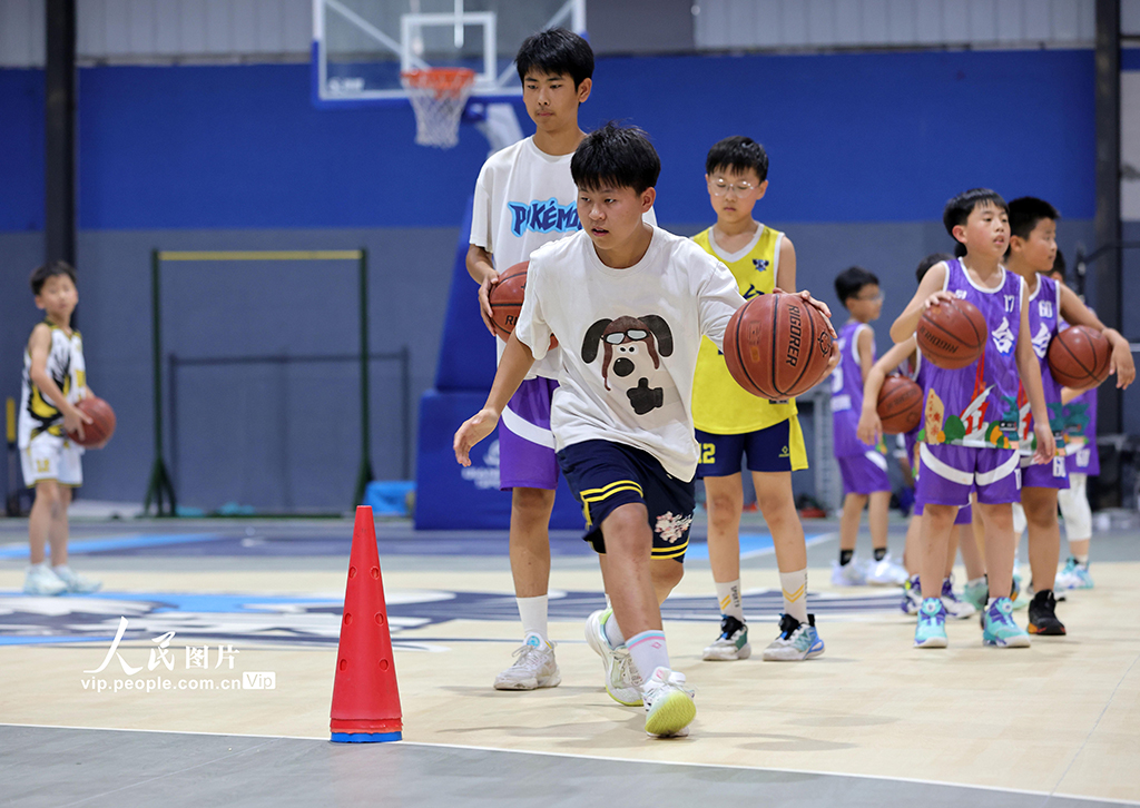 河北广宗：暑期勤练技 运动强体魄【3】