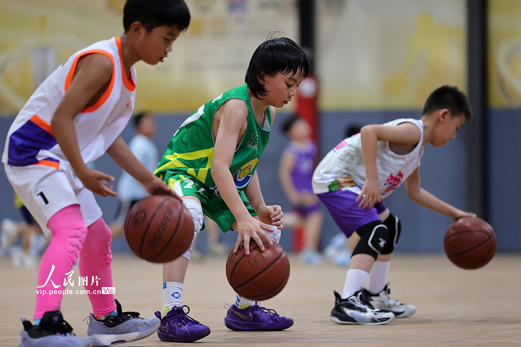 河北广宗:暑期勤练技 运动强体魄【2】